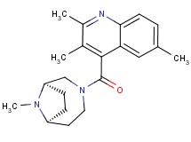 2,3,6-trimethyl-4-{[(1R*,6S*)-9-methyl-3,9-diazabicyclo[4.2.1]non-3-yl]carbonyl}quinoline