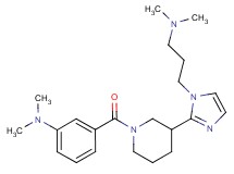 3-[(3-{1-[3-(dimethylamino)propyl]-1H-imidazol-2-yl}piperidin-1-yl)carbonyl]-N,N-dimethylaniline