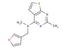 N-(3-furylmethyl)-N,2-dimethylthieno[2,3-d]pyrimidin-4-amine