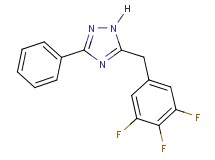 3-phenyl-5-(3,4,5-trifluorobenzyl)-1H-1,2,4-triazole