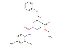 ethyl 1-{[(2,4-dimethylphenyl)amino]carbonyl}-4-(2-phenoxyethyl)-4-piperidinecarboxylate