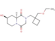 (8R*,9aS*)-2-{[1-(ethoxymethyl)cyclobutyl]methyl}-8-hydroxytetrahydro-2H-pyrido[1,2-a]pyrazine-1,4(3H,6H)-dione