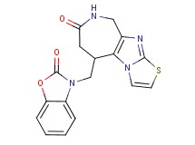 5-[(2-oxo-1,3-benzoxazol-3(2H)-yl)methyl]-5,6,8,9-tetrahydro-7H-[1,3]thiazolo[3',2':1,2]imidazo[4,5-c]azepin-7-one