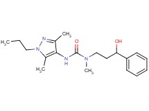 N'-(3,5-dimethyl-1-propyl-1H-pyrazol-4-yl)-N-(3-hydroxy-3-phenylpropyl)-N-methylurea
