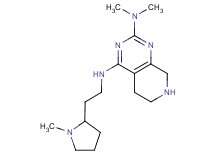 N~2~,N~2~-dimethyl-N~4~-[2-(1-methyl-2-pyrrolidinyl)ethyl]-5,6,7,8-tetrahydropyrido[3,4-d]pyrimidine-2,4-diamine