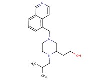 2-[1-isobutyl-4-(5-isoquinolinylmethyl)-2-piperazinyl]ethanol