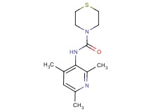 N-(2,4,6-trimethylpyridin-3-yl)thiomorpholine-4-carboxamide