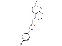 N,N-dimethyl-2-(1-{[3-(4-methylphenyl)-5-isoxazolyl]methyl}-2-piperidinyl)ethanamine