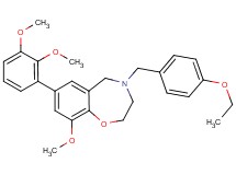 7-(2,3-dimethoxyphenyl)-4-(4-ethoxybenzyl)-9-methoxy-2,3,4,5-tetrahydro-1,4-benzoxazepine