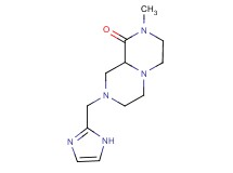 8-(1H-imidazol-2-ylmethyl)-2-methylhexahydro-2H-pyrazino[1,2-a]pyrazin-1(6H)-one