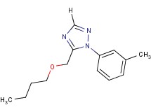 5-(butoxymethyl)-1-(3-methylphenyl)-1H-1,2,4-triazole