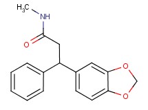 3-(1,3-benzodioxol-5-yl)-N-methyl-3-phenylpropanamide