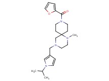 9-(2-furoyl)-4-[(1-isopropyl-1H-pyrrol-3-yl)methyl]-1-methyl-1,4,9-triazaspiro[5.5]undecane
