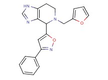 5-(2-furylmethyl)-4-(3-phenylisoxazol-5-yl)-4,5,6,7-tetrahydro-1H-imidazo[4,5-c]pyridine