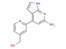 [2-(6-amino-1H-pyrrolo[2,3-b]pyridin-4-yl)pyridin-4-yl]methanol
