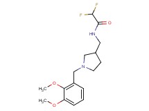 N-{[1-(2,3-dimethoxybenzyl)pyrrolidin-3-yl]methyl}-2,2-difluoroacetamide