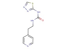 N-(2-pyridin-4-ylethyl)-N'-1,3,4-thiadiazol-2-ylurea