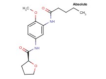 (2S)-N-[4-methoxy-3-(pentanoylamino)phenyl]tetrahydrofuran-2-carboxamide