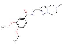 3,4-diethoxy-N-(4,5,6,7-tetrahydropyrazolo[1,5-a]pyrazin-2-ylmethyl)benzamide hydrochloride
