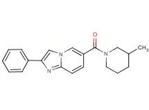 6-[(3-methylpiperidin-1-yl)carbonyl]-2-phenylimidazo[1,2-a]pyridine