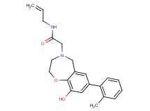 N-allyl-2-[9-hydroxy-7-(2-methylphenyl)-2,3-dihydro-1,4-benzoxazepin-4(5H)-yl]acetamide