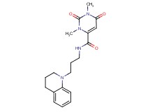 N-[3-(3,4-dihydroquinolin-1(2H)-yl)propyl]-1,3-dimethyl-2,6-dioxo-1,2,3,6-tetrahydropyrimidine-4-carboxamide