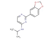 2-(1,3-benzodioxol-5-yl)-N-isopropylpyrimidin-4-amine