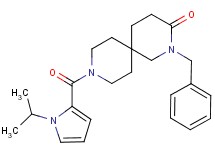 2-benzyl-9-[(1-isopropyl-1H-pyrrol-2-yl)carbonyl]-2,9-diazaspiro[5.5]undecan-3-one