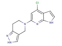 5-(4-chloro-1H-pyrrolo[2,3-b]pyridin-6-yl)-4,5,6,7-tetrahydro-2H-pyrazolo[4,3-c]pyridine