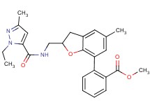 methyl 2-[2-({[(1-ethyl-3-methyl-1H-pyrazol-5-yl)carbonyl]amino}methyl)-5-methyl-2,3-dihydro-1-benzofuran-7-yl]benzoate