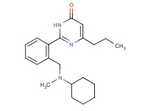2-(2-{[cyclohexyl(methyl)amino]methyl}phenyl)-6-propylpyrimidin-4(3H)-one
