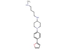 N-{1-[4-(2-furyl)phenyl]-4-piperidinyl}-N'-methyl-1,4-butanediamine dihydrochloride