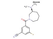 3-{[(3S)-3-(dimethylamino)azepan-1-yl]carbonyl}-5-fluorobenzonitrile