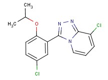 8-chloro-3-(5-chloro-2-isopropoxyphenyl)[1,2,4]triazolo[4,3-a]pyridine