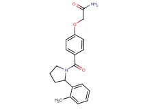 2-(4-{[2-(2-methylphenyl)pyrrolidin-1-yl]carbonyl}phenoxy)acetamide