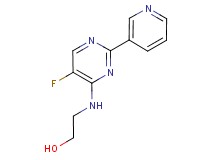 2-{[5-fluoro-2-(3-pyridinyl)-4-pyrimidinyl]amino}ethanol