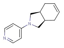 (3aR*,7aS*)-2-(4-pyridinyl)-2,3,3a,4,7,7a-hexahydro-1H-isoindole