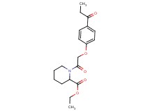 ethyl 1-[(4-propionylphenoxy)acetyl]piperidine-2-carboxylate