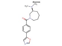(3S)-N,N-dimethyl-1-[4-(1,3-oxazol-5-yl)benzoyl]azepan-3-amine
