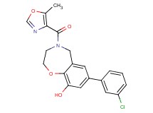 7-(3-chlorophenyl)-4-[(5-methyl-1,3-oxazol-4-yl)carbonyl]-2,3,4,5-tetrahydro-1,4-benzoxazepin-9-ol