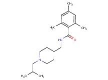 N-[(1-isobutylpiperidin-4-yl)methyl]-2,4,6-trimethylbenzamide
