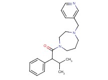 1-(3-methyl-2-phenylbutanoyl)-4-(3-pyridinylmethyl)-1,4-diazepane