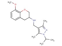N-[(1-isopropyl-3,5-dimethyl-1H-pyrazol-4-yl)methyl]-8-methoxy-3-chromanamine