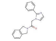 2-[(2-phenyl-1H-imidazol-1-yl)acetyl]isoindoline