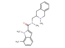 N,1,7-trimethyl-N-[(2-methyl-1,2,3,4-tetrahydro-3-isoquinolinyl)methyl]-1H-indole-2-carboxamide