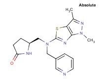 (5S)-5-{[(1,3-dimethyl-1H-pyrazolo[3,4-d][1,3]thiazol-5-yl)(pyridin-3-ylmethyl)amino]methyl}pyrrolidin-2-one