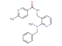 N-({2-[benzyl(methyl)amino]-3-pyridinyl}methyl)-6-methylnicotinamide