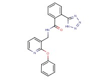 N-[(2-phenoxypyridin-3-yl)methyl]-2-(1H-tetrazol-5-yl)benzamide