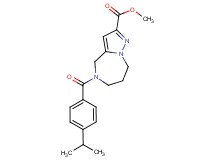 methyl 5-(4-isopropylbenzoyl)-5,6,7,8-tetrahydro-4H-pyrazolo[1,5-a][1,4]diazepine-2-carboxylate