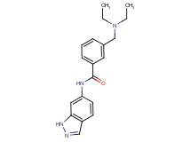 3-[(diethylamino)methyl]-N-1H-indazol-6-ylbenzamide